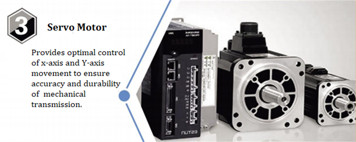 3. servo motor from one pass digital printer